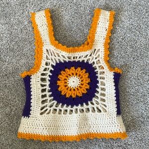 Cozy Hand Knit Tank Top!